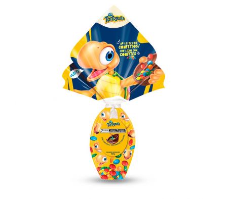 HUEVO DE PASCUA TORTUGUITA CONFEITO 120GR