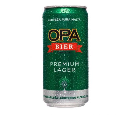 CERVEZA OPA BIER PREMIUM LAGER SLEEK LATA 269ML