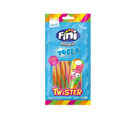 GELATINAS TINI REGALIZ TWISTER BRILLO 80G