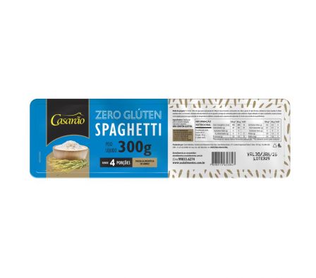 SPAGUETTI S/GLUTEN CASARAO 300GR