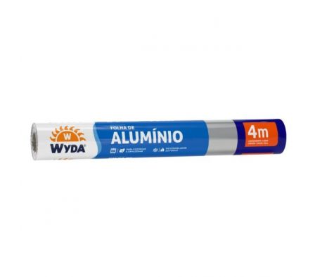 PAPEL ALUMINIO WYDA 30CMX4MT 10.5MICRAS