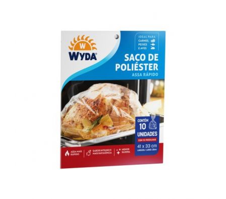 BOLSA DE POLIESTER WYDA PARA GRILLADOS 20X10UN