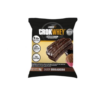 ALFAJOR LANDERFIT CROKWHEY BRIGADEIRO 50GR
