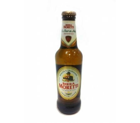 MORETTI BIRRA CERVEZA 330ML 