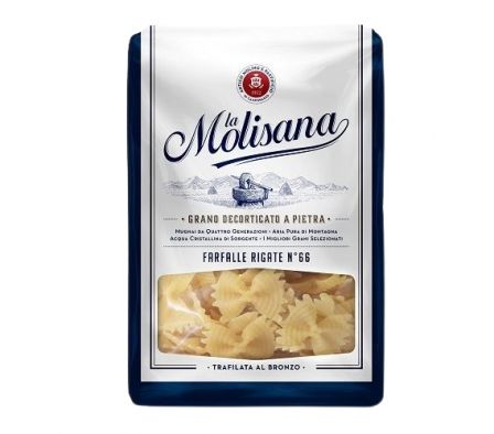 FIDEOS FARFALLE RIGATE LA MOLISANA NRO66 500GR
