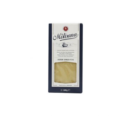FIDEOS LASAGNE DE SEMOLA LA MOLISANA NRO219 500GR