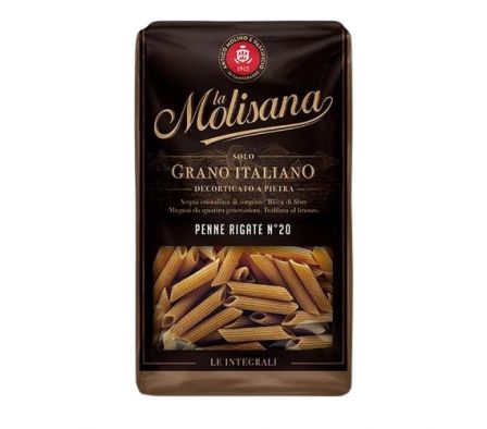 FIDEOS PENNE RIGATE INTEGR. LA MOLISANA NRO20 500G