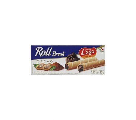 ROLLS DE CHOCOLATE LAGO 80 G