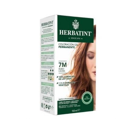 TINTE HERBATINT 7M GEL COLORACION PERMANENTE