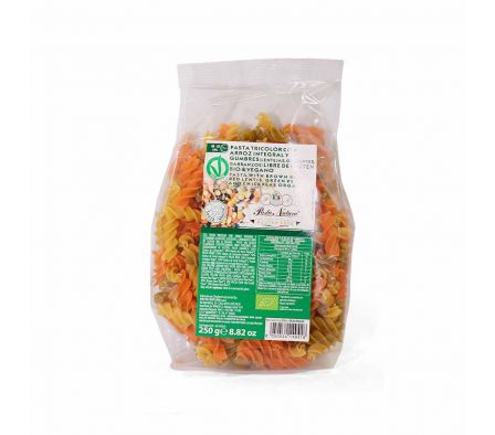 FIDEO PASTA NATURA TRICOLOR ARROZ INTEGRAL 250HR