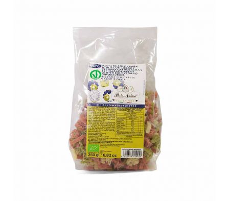 FIDEO PASTA NATURA TRICOLOR P/NIÑOS DE ARROZ 250GR