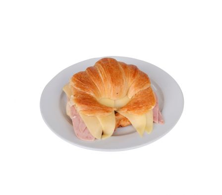 CROISSANT DE JAMON Y QUESO X UN
