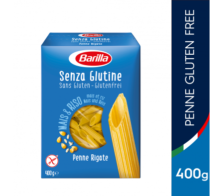 FIDEO PENNE RIGATE BARRILLA GLUTEN FREE 400G