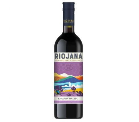 VINO RIOJANA BONARDA- MALBEC ORGANICO 750ML