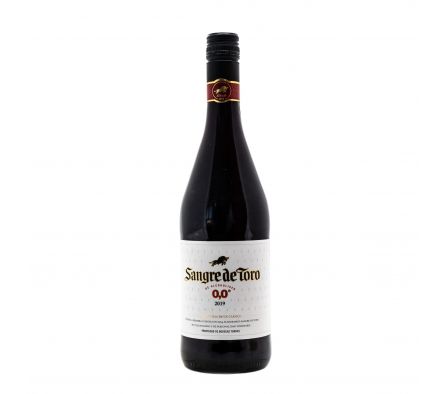 VINO TORRES SANGRE DE TORO TINTO X 750ML S/ALCOHOL