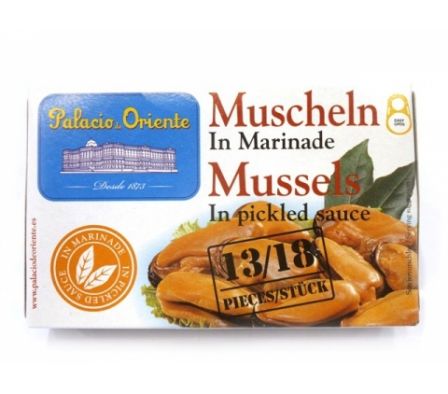 PALACIO DE ORIENTE MEJILLONES ESCABECHE 115GR