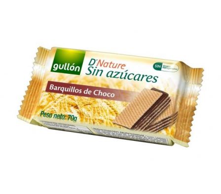 DIET NATURE 2BARQUELLOS DE CHOCOLATE 70GR