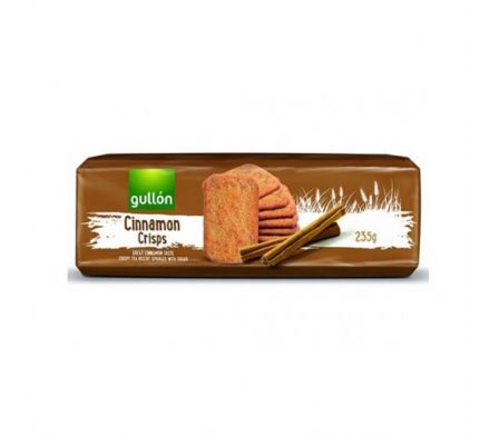GALLETITA GULLON CINNAMON CRIPS 235GR