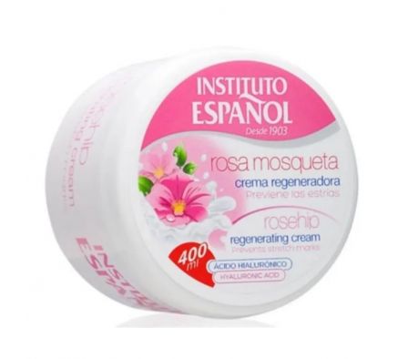 CREMA INSTITUTO ESPAÑOL ROSA MOSQUETA  400ML