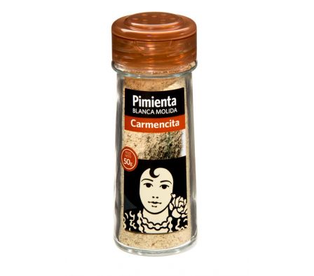 PIMIENTA BLANCA CARMENCITA MOLIDA 50GR