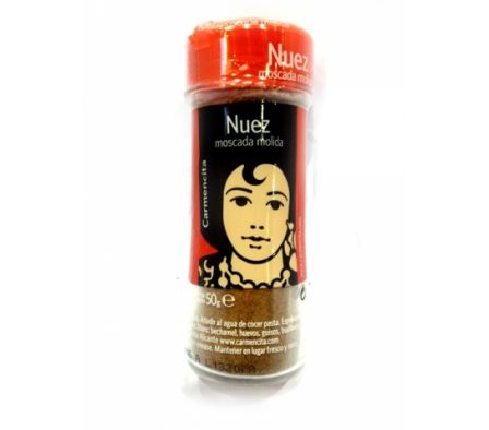 NUEZ MOSCADA CARMENCITA MOLIDA 50GR