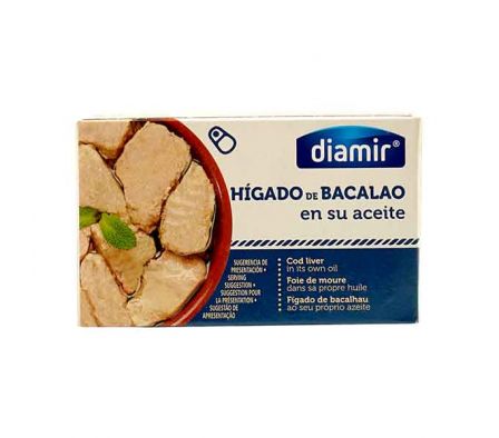 HIGADO DE BACALAO DIAMIR 120GR
