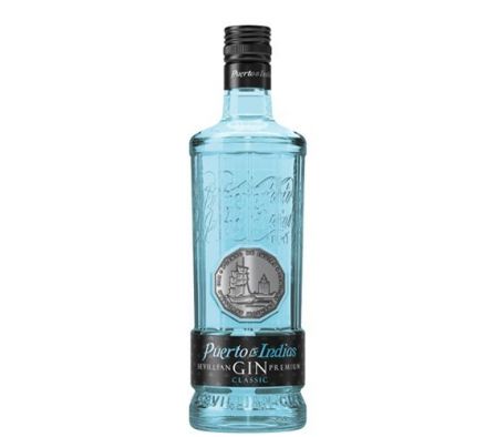 GIN PUERTO DE INDIAS CLASICO CELESTE 700 ML