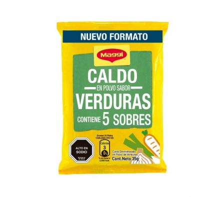CALDO EN POLVO MAGGI VERDURA 35GR