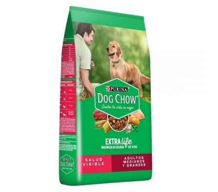 ALIMENTO P/PERRO DOG CHOW ADULTO RAZA MED/GDE 3 KG