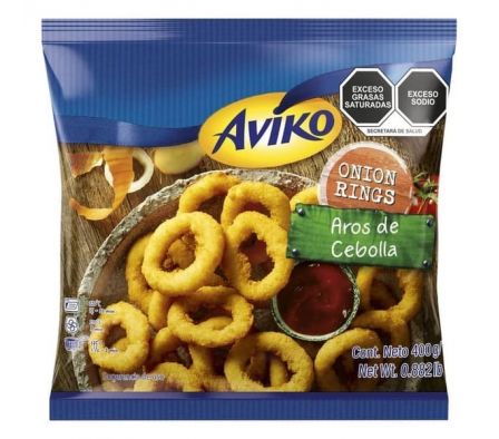 AVIKO AROS DE CEBOLLA 400GR