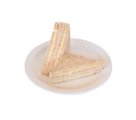 SANDWICH JAMON Y QUESO INTEGRAL X UN