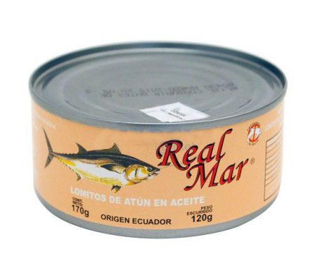 REAL MAR ATUN LOMITOS AL ACEITE 170GR*48
