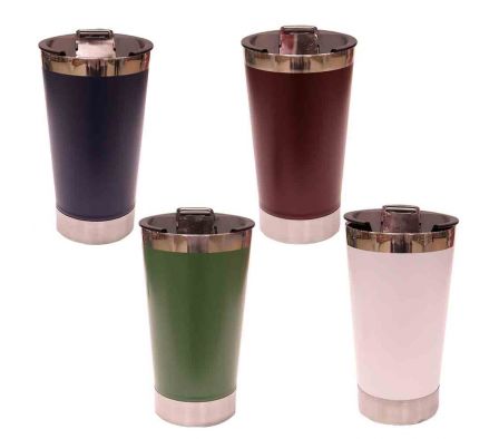 VASO CON ABRIDOR DOBLE PARE 510 ML COLOR MATE 