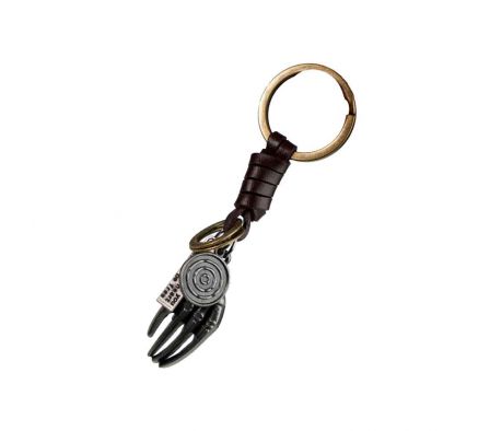 LLAVERO PLATEADO FROMA DE GUANTE