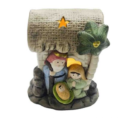 PESEBRE NAVIDEÑO CERAMICO 11,2*8*3CM REF 35194-8