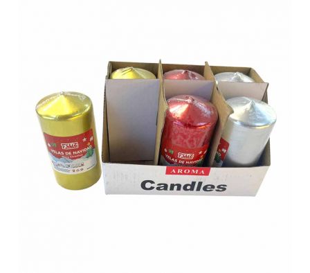 VELA AROMATICA 5X10CM REF 
