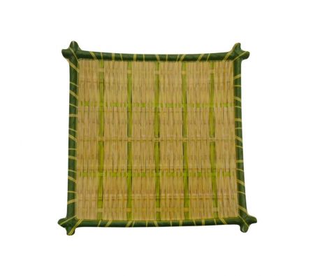 PANERA CUADRADA 22CM D/BAMBU REF 1F-033B-1