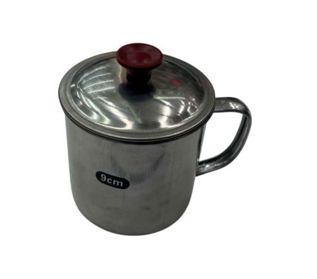 TAZA LISA 9CM D/ACERO REF 1F-033B-102