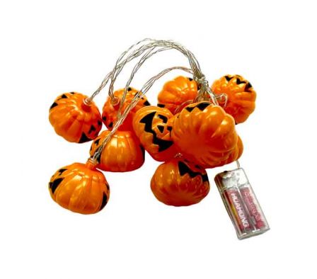 LUCES D/CALABAZA A PILA 160CM REF 1686-28