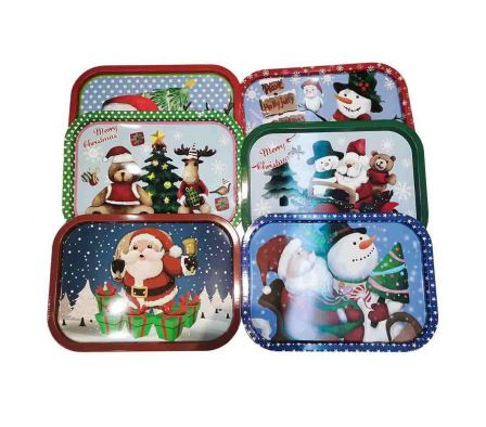 BANDEJA NAVIDEÑA 40*29CM REF 9412-2