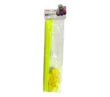 PALITO P/GLOBO 10PCS 42CM REF 1712-8