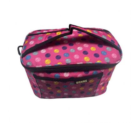BOLSO TERMICO C/LUNARES 25*16*15CM REF G-12702-2-9