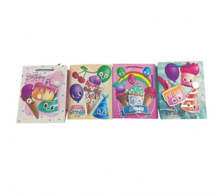 BOLSA ESTAMPADA 18*23*10CM P/REGALO REF 7488-10