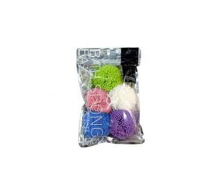 ESPONJA D/BAÑO PELOTITAS COLORES REF 35639-29