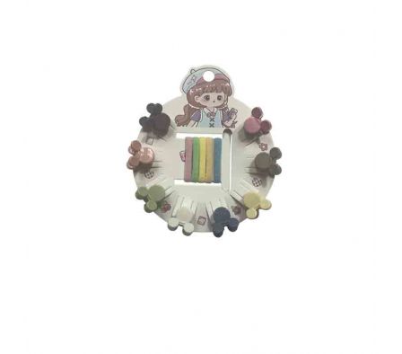 PINZA MARIPOSA +GOMA P/CABELLO 2CM REF 3648-3