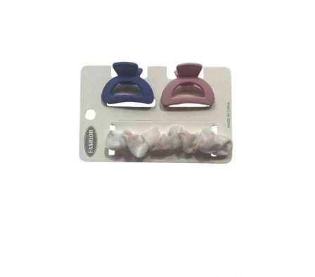 PINZA MARIPOSA +GOMA P/CABELLO 4CM REF 3648-15