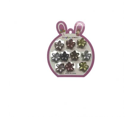 PINZA MARIPOSA P/CABELLO 10PCS 2,5CM REF 3648-26