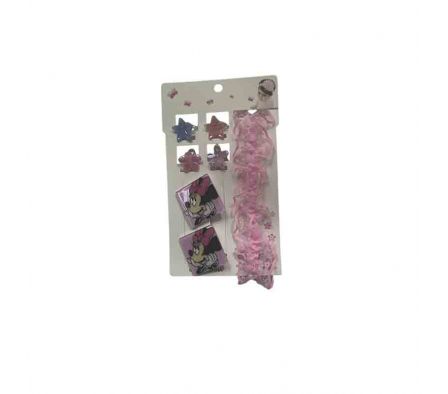 SET ACCESORIOS P/CABELLO 6PCS 2,5CM REF 3648-44