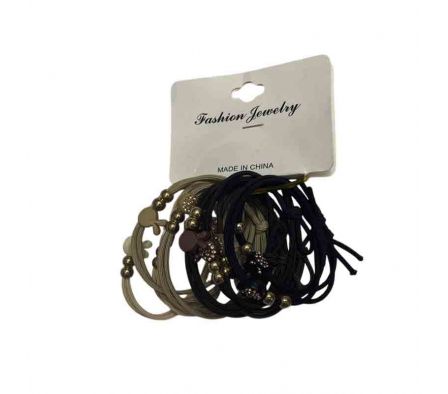 GOMA P/CABELLO 10PCS REF 3681-4