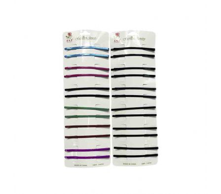 HEBILLA FINA P/CABELLO 12PCS 8CM REF 3655-A9